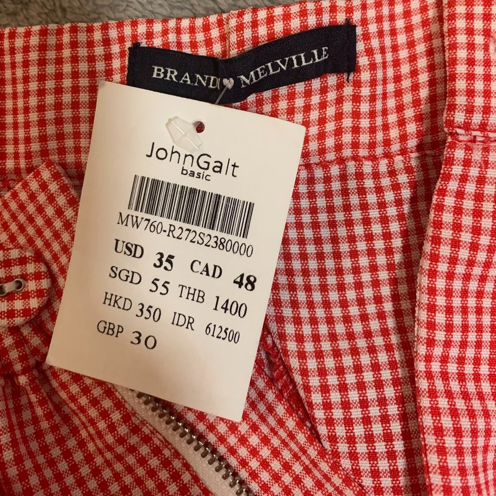 Brandy Melville gingham pants